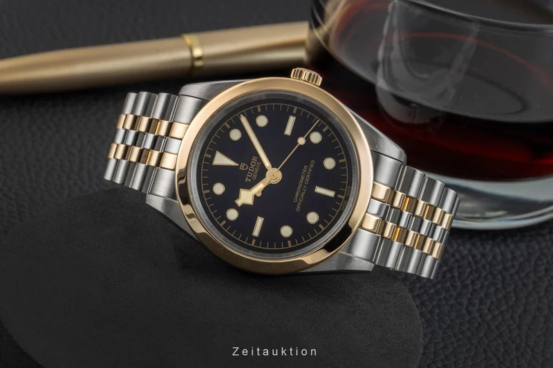 Tudor Black Bay 41 steel / gold automatic men's watch 79683 LP: 6600EUR [2601628]