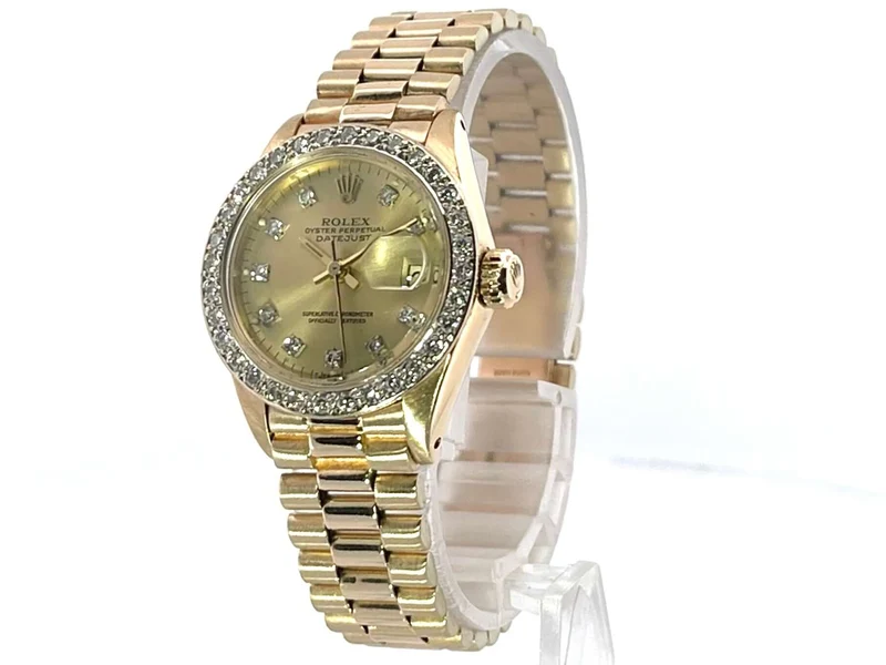 Rolex Datejust 26 Gelbgold Ref. 6917 aus 1983 LC100