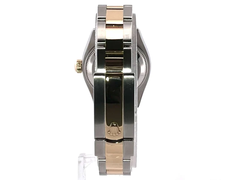 Rolex Datejust 26 Edelstahl Gelbgold 179163 Schwarz R neuer Service 2022