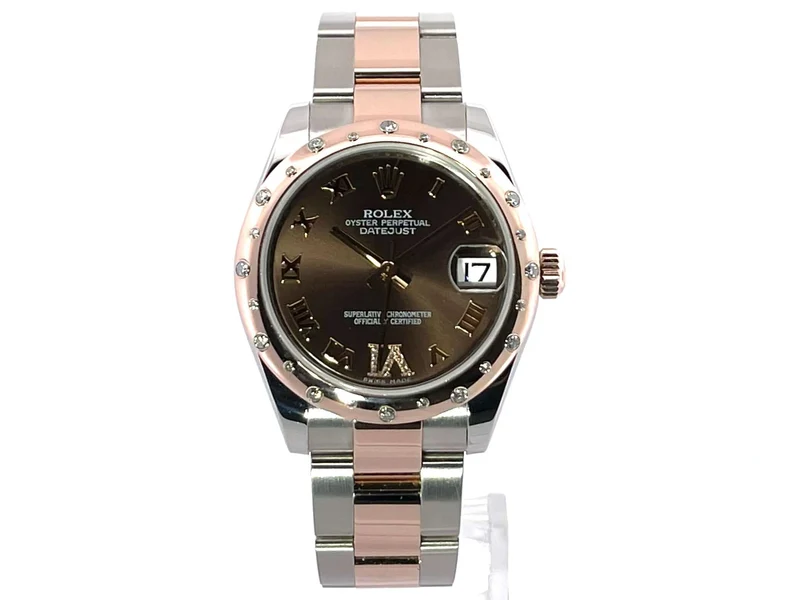 Rolex Datejust 31 Edelstahl Everose-Gold 178341 Choco R DIA LC100