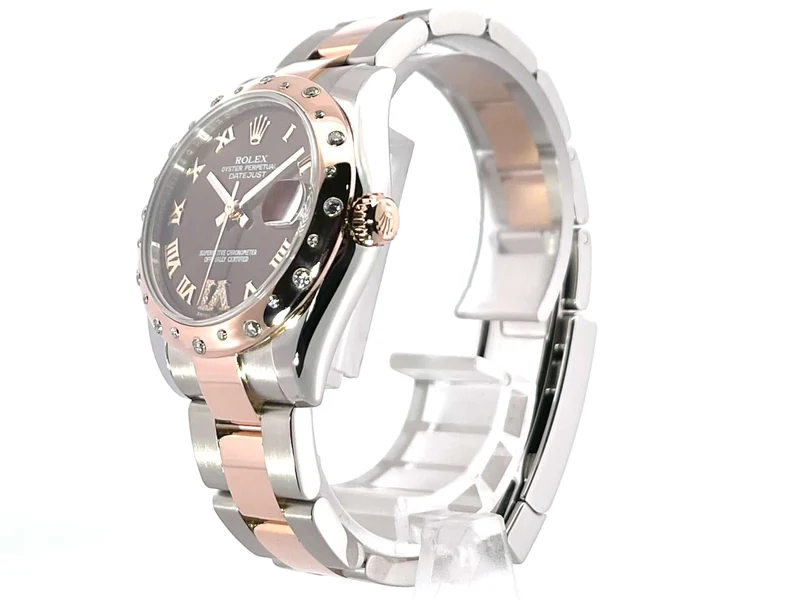 Rolex Datejust 31 Edelstahl Everose-Gold 178341 Choco R DIA LC100
