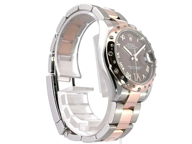 Rolex Datejust 31 Edelstahl Everose-Gold 178341 Choco R DIA LC100