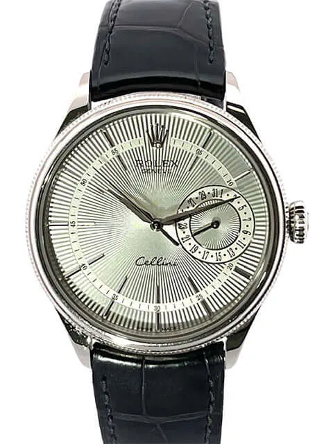 Rolex Cellini Date 50519 Silberfarben aus 2018 LC100