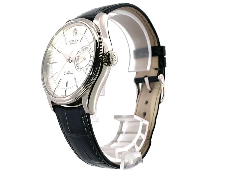 Rolex Cellini Date 50519 Silberfarben aus 2018 LC100