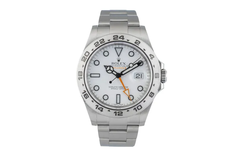 Rolex Explorer II steel automatic men's watch 216570 [2601479]