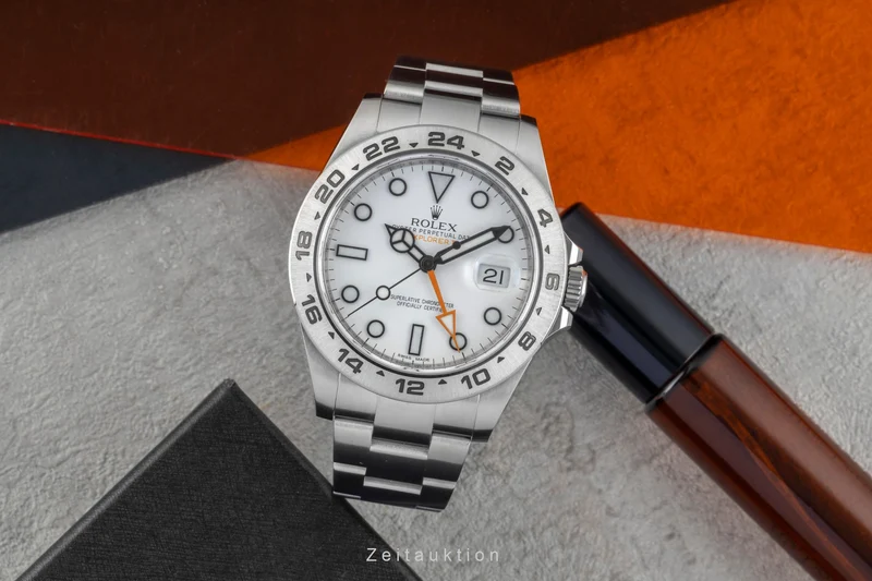 Rolex Explorer II steel automatic men's watch 216570 [2601479]