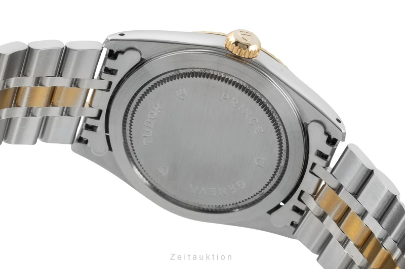 Tudor Date-Day steel / gold automatic men's watch 76213 [2601228]