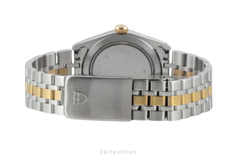 Tudor Date-Day steel / gold automatic men's watch 76213 [2601228]