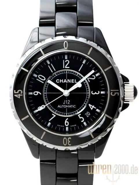 Chanel J12 Schwarz H0685 Automatik 38mm