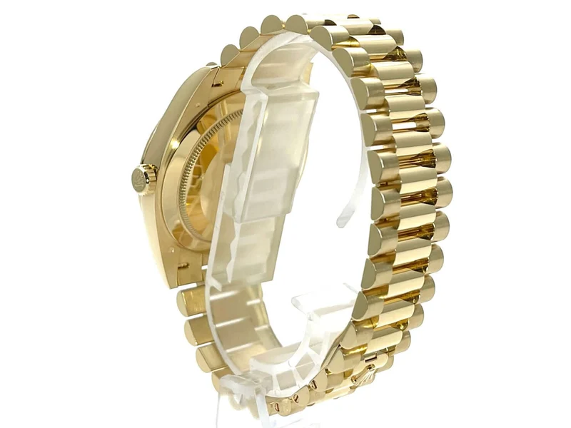 Rolex Day-Date 40 Gelbgold 228238 Champagner Römisch aus 2020 ungetragen