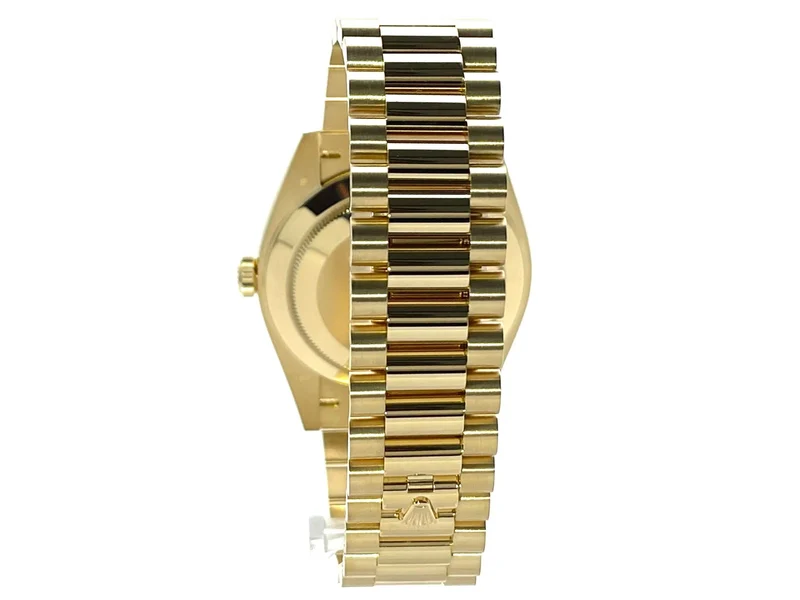 Rolex Day-Date 40 Gelbgold 228238 Champagner Römisch aus 2020 ungetragen