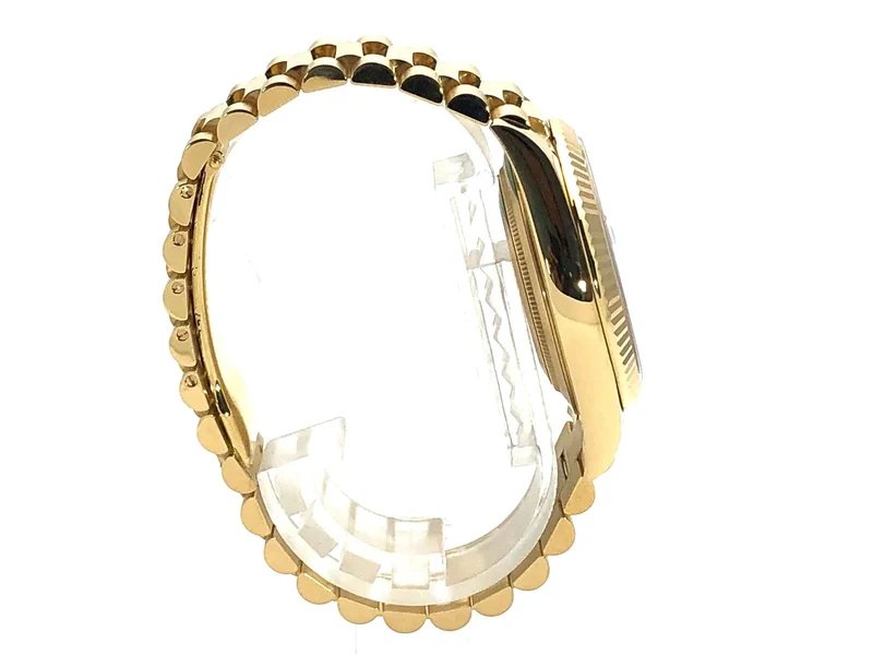 Rolex Day-Date 40 Gelbgold 228238 Schwarz aus 2019 ungetragen