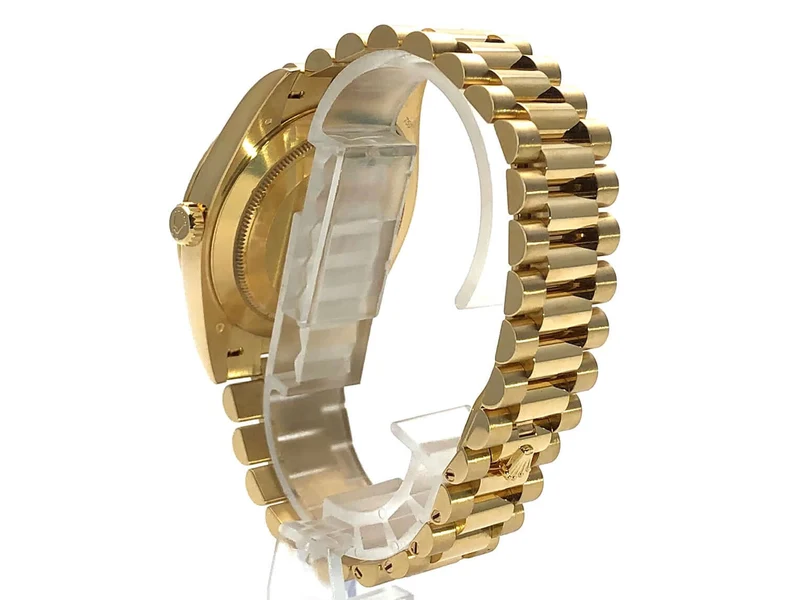 Rolex Day-Date 40 Gelbgold 228238 Schwarz aus 2019 ungetragen