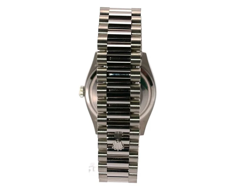Rolex Day-Date 36 Weißgold 128239 Lapis Blau Diamant