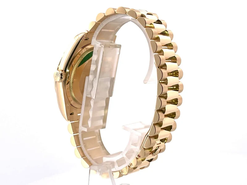 Rolex Day-Date 36 Gelbgold 128238 Pave Diamant
