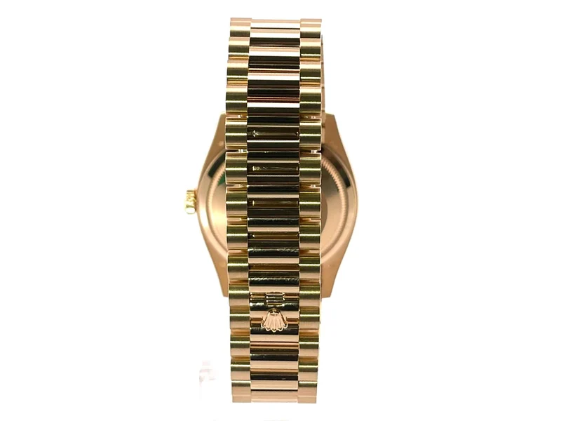 Rolex Day-Date 36 Gelbgold 128238 Pave Diamant