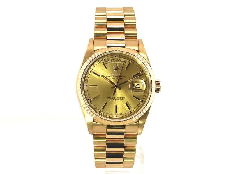Rolex Day-Date 36 Gelbgold 18238 Champagner X-Serie