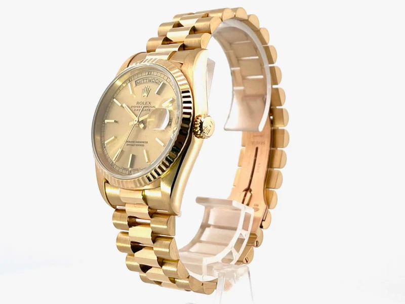Rolex Day-Date 36 Gelbgold 18238 Champagner X-Serie