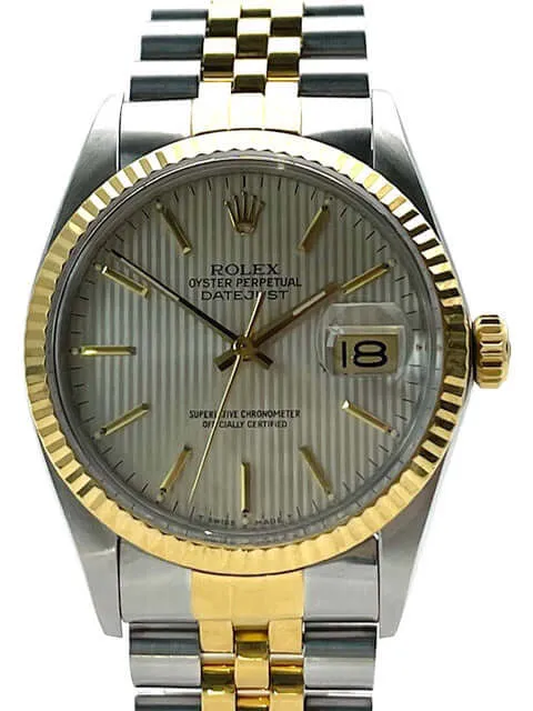 Rolex Datejust 36 Silber 16013 aus 1986 LC100