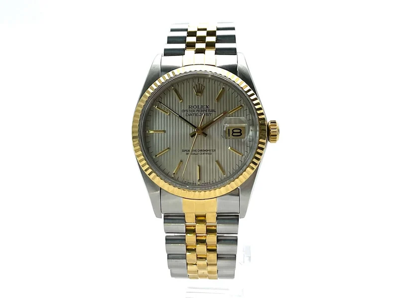 Rolex Datejust 36 Silber 16013 aus 1986 LC100
