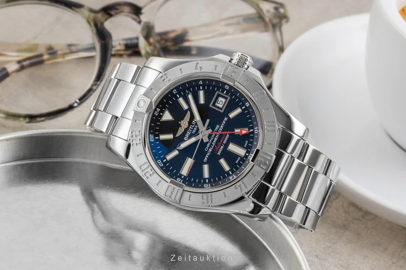 Breitling Avenger II GMT steel / titanium automatic men's watch A32390111B1A1 [2601229]