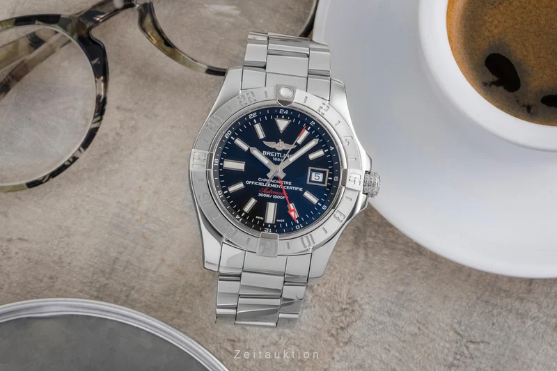 Breitling Avenger II GMT steel / titanium automatic men's watch A32390111B1A1 [2601229]