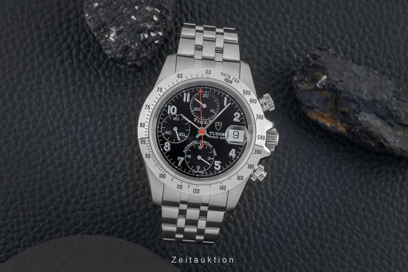 Tudor Prince Date chronograph steel automatic men's watch 79280 [2601603]