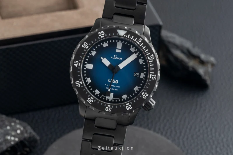 Sinn U50 S BS steel automatic men's watch 1050.0202 Limited [2601661]