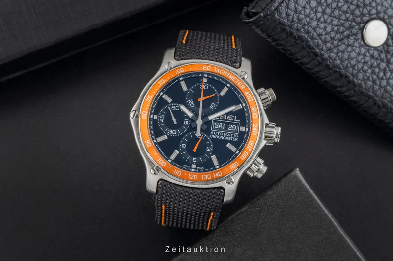 Ebel Discovery chronograph steel automatic men's watch E9750L62 , 1215889 [2601481]