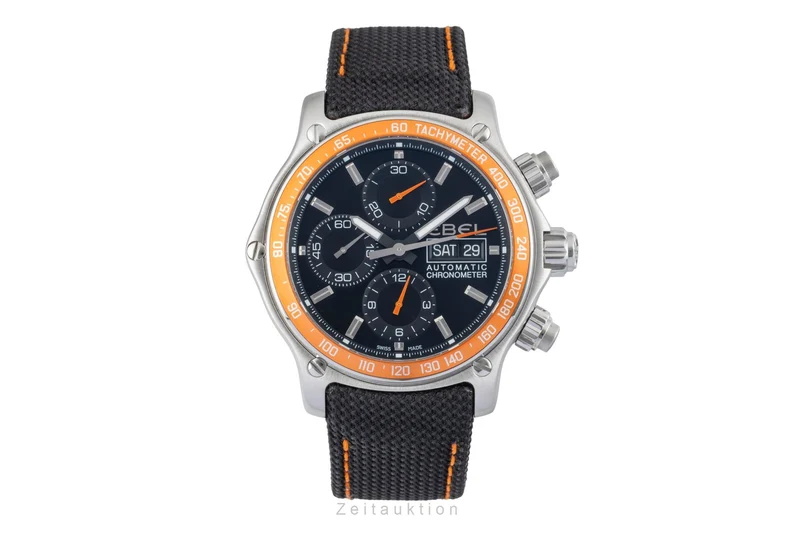 Ebel Discovery chronograph steel automatic men's watch E9750L62 , 1215889 [2601481]