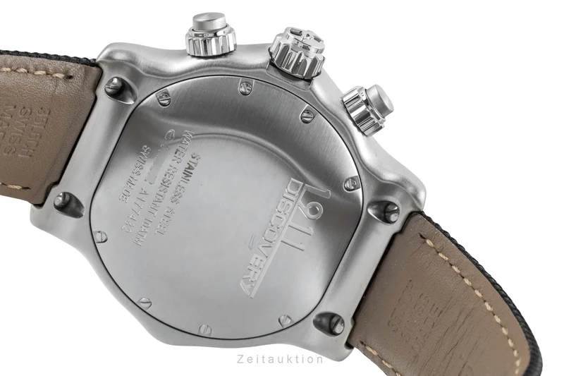 Ebel Discovery chronograph steel automatic men's watch E9750L62 , 1215889 [2601481]