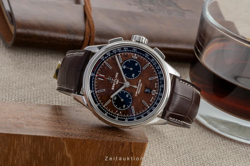 Breitling Premier chronograph steel automatic men's watch AB01181A1Q1X1 Limited [2600345]