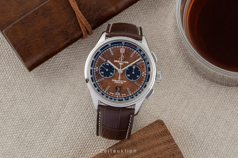 Breitling Premier chronograph steel automatic men's watch AB01181A1Q1X1 Limited [2600345]