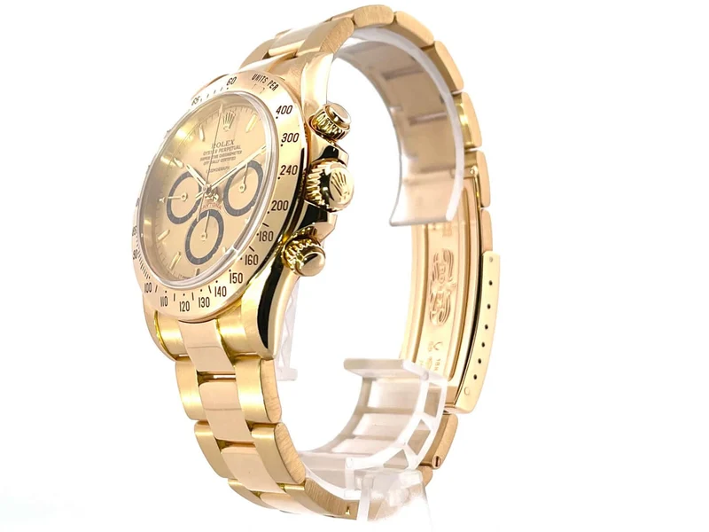 Rolex Cosmograph Daytona 16528 Gelbgold floating dial inverted 6 E-Serial