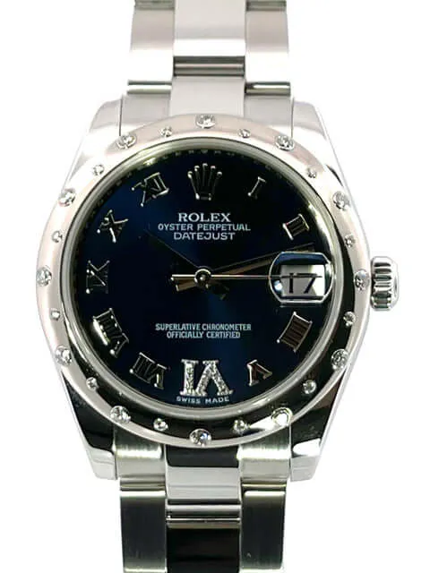 Rolex Datejust 31 178344 Purple R DIA Oyster-Band aus 2011 LC100