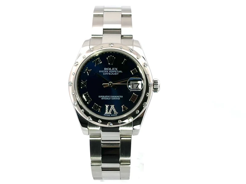Rolex Datejust 31 178344 Purple R DIA Oyster-Band aus 2011 LC100