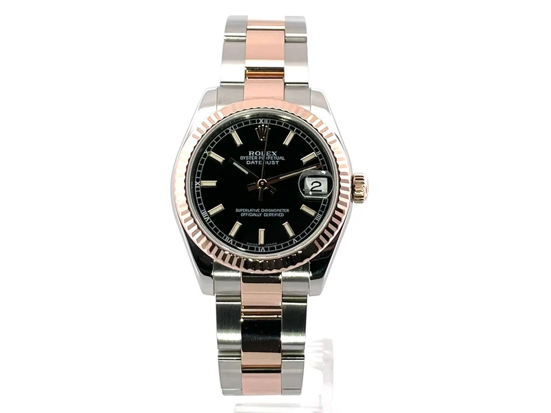 Rolex Datejust 31 Ref. 178271 Schwarz Index aus 2013