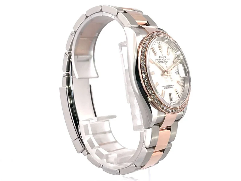 Rolex Datejust 36 126281RBR Silber Riffelmuster