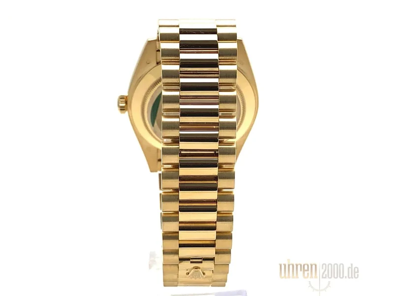 Rolex Day-Date 40 Gelbgold 228238 Silber aus 2018