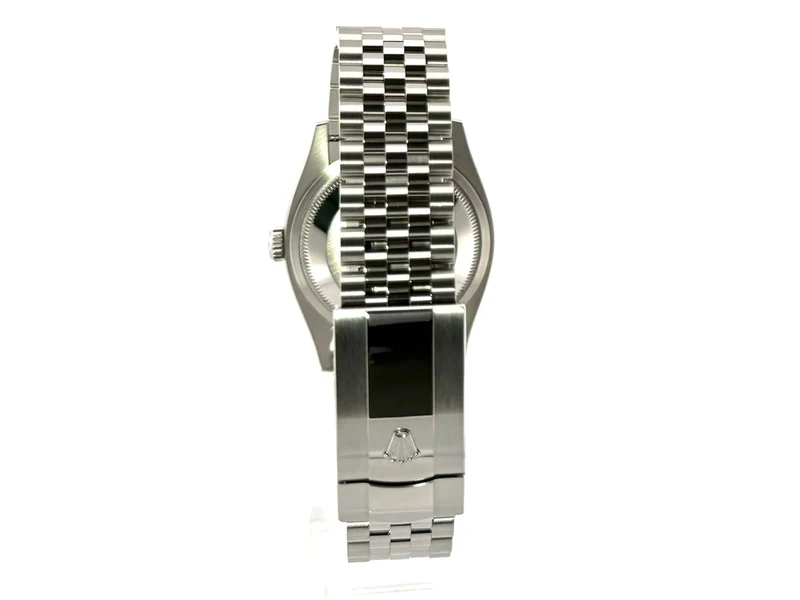 Rolex Datejust 36 Oystersteel Weißgold 126234 Olivgrün Palmenmuster Jubile-Band