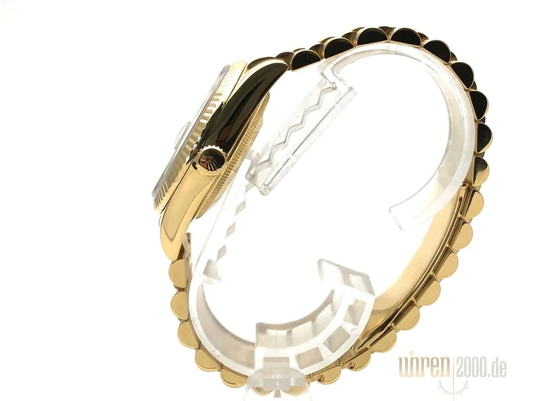 Rolex Day-Date 36 Gelbgold 118238 Champagner Dia ungetragen LC100
