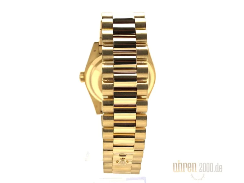 Rolex Day-Date 36 Gelbgold 118238 Champagner Dia ungetragen LC100