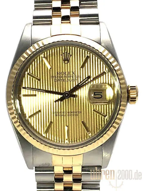 Rolex Datejust 36 Ref. 16013 Champagnerfarben