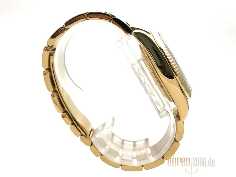 Rolex Day-Date 36 118238 Gelbgold Weiß Oyster-Band aus 2014