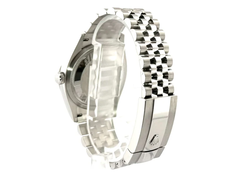 Rolex Datejust 36 Oystersteel 126200 Schwarz Jubile-Band