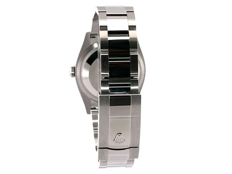 Rolex Datejust 36 Oystersteel Weißgold 126234 Oliv Palmen Diamant