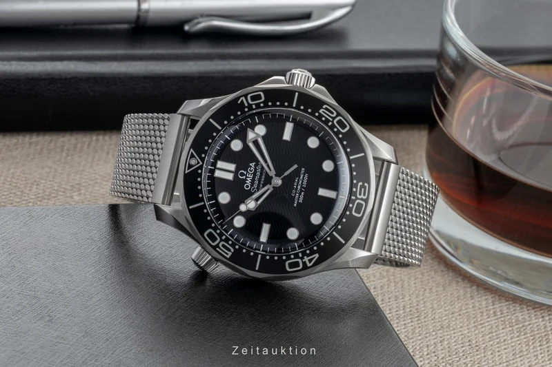 Omega Seamaster steel automatic men's watch 210.30.42.20.01.010 LP: 7100EUR [2601486]