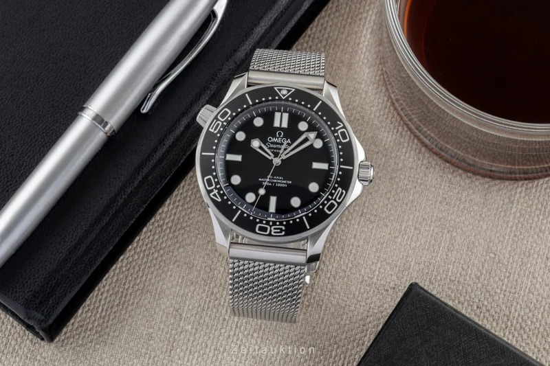 Omega Seamaster steel automatic men's watch 210.30.42.20.01.010 LP: 7100EUR [2601486]