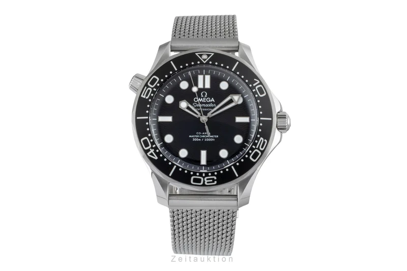 Omega Seamaster steel automatic men's watch 210.30.42.20.01.010 LP: 7100EUR [2601486]