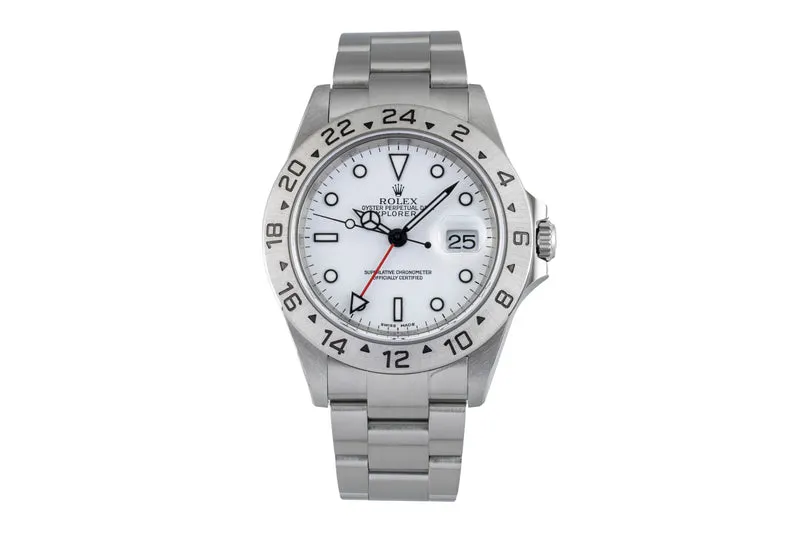 Rolex Explorer II steel automatic men's watch 16570 [2601478]